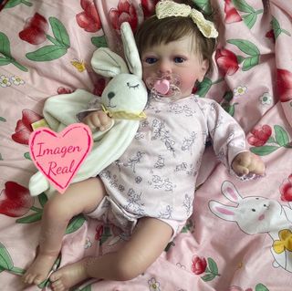 Muñeca reborn bebé silicona