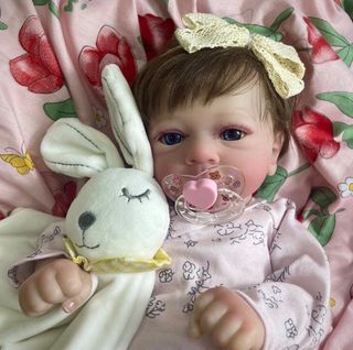 Muñeca reborn bebé silicona
