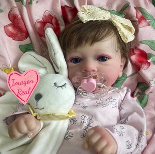 Muñeca reborn bebé silicona