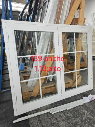 Ventana aluminio climalit 1.39x1.13