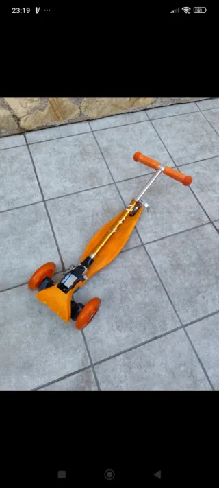Patinete 3 Ruedas 3StyleScooters Naranja