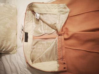 Pantalones Zara anchos rosa