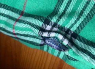 Burberrys Scarf - Emerald Green - 100% Lambswool