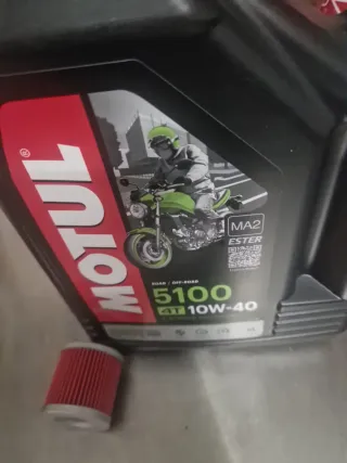 Aceite filtros y bujia Suzuki LTZ 400