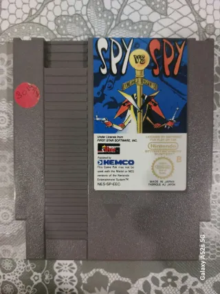 Spy vs Spy NES Cartucho