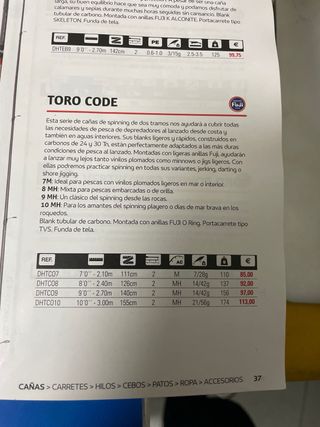 Caña Hart Toro Code 3.00m.