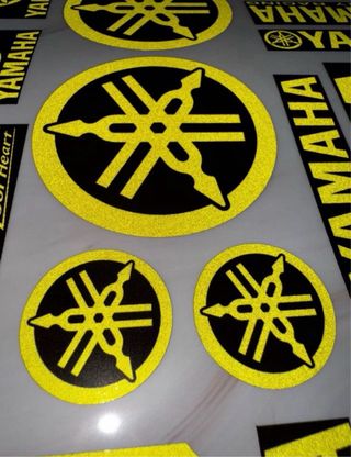 KIT PEGATINAS VINILO YAMAHA LOGO JOG AEROX R1 R6