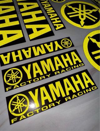 KIT PEGATINAS VINILO YAMAHA LOGO JOG AEROX R1 R6