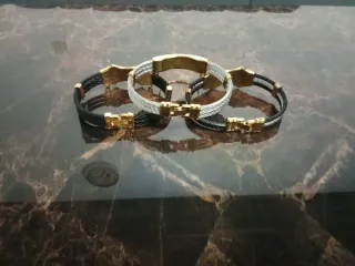 Pulseras Cartier Oro y Plata