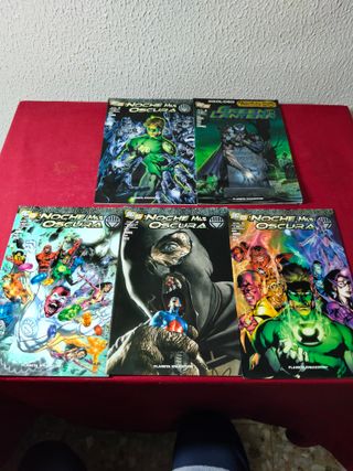 5 Comics Green Lantern en estado 9.8/10 NM