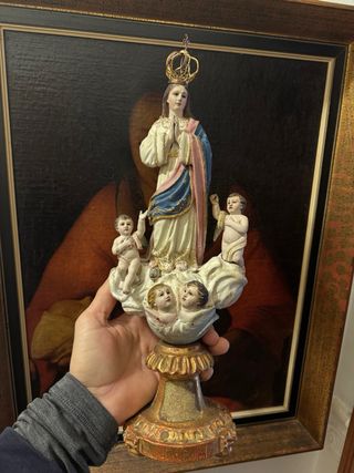Arte Sacra Nossa Senhora com Anjos