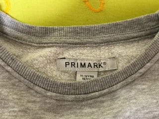 Conjunto chándal gris y azul niño 11-12 años