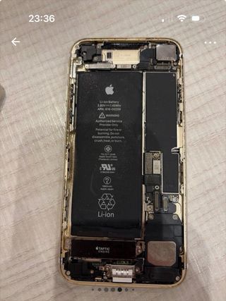 iPhone 6/6s Blanco Plata