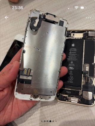 iPhone 6/6s Blanco Plata