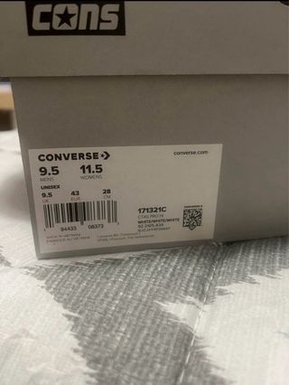 Converse Chuck Taylor All Star Blancas Talla 43