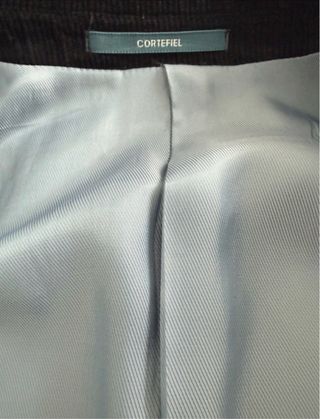 Blazer/ Americana de pana azul marino. Talla 56