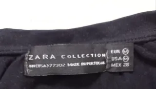 Camiseta Zara logo piedrecitas