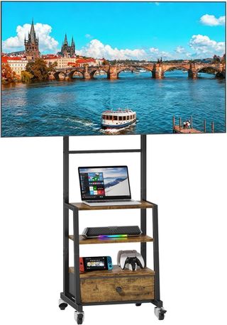 NUEVO! Mueble TV con Ruedas y Cajón