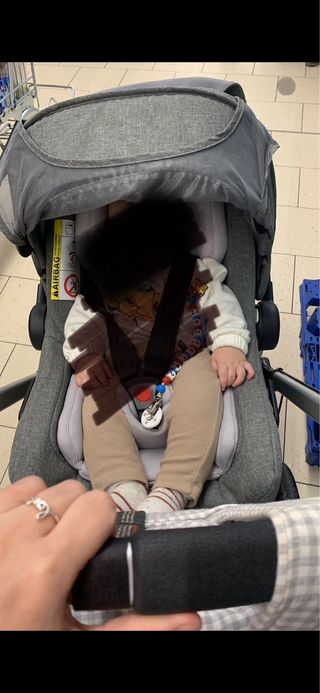 Capazo Nuna Bugaboo Turtle Gris