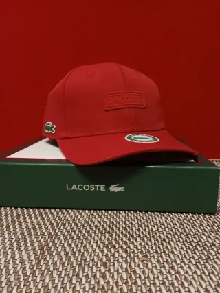 Gorra Lacoste Roja