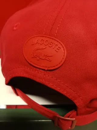 Gorra Lacoste Roja