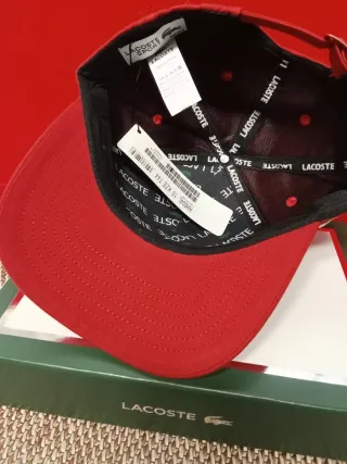Gorra Lacoste Roja