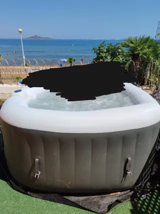 Jacuzzi inflable exterior