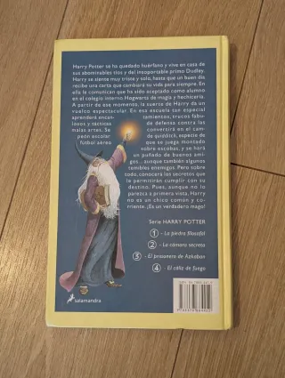 Libro Harry Potter y la Piedra Filosofal