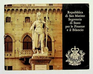 San Marino 1000 Lire Argento Tolstoj 1978