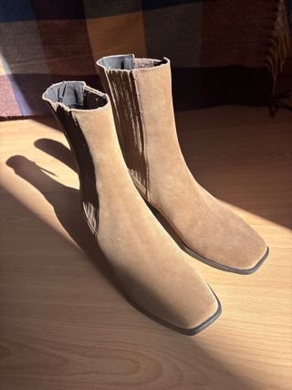 Botines serrage Pull&Bear Marrones Piel autentica