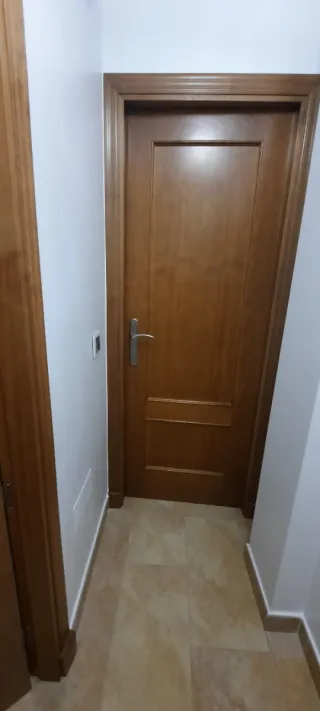 Puerta de madera para vivienda