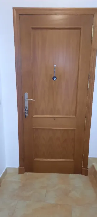 Puerta de madera para vivienda