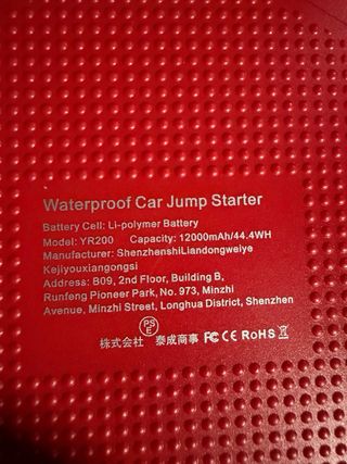 Arrancador de Batería CYABER