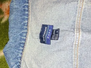 Chaqueta tejana Zara mujer