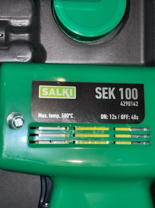 Soldador de estaño SALKI SEK 100 100W NUEVO