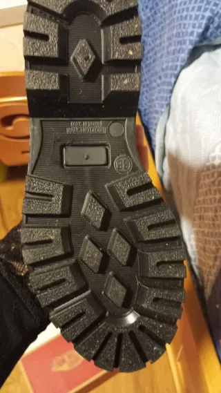 Botas de agua Unisa negras