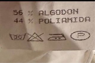 Minifalda blanca mujer. Talla 40