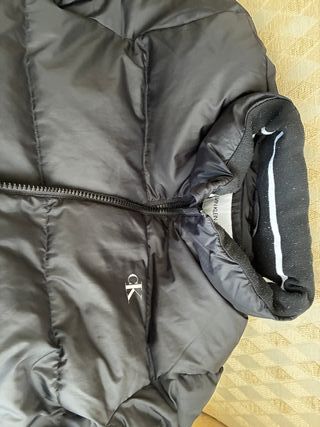 Plumífero Calvin Klein Jeans Negro Original