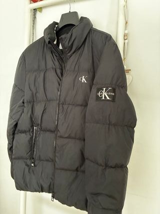 Plumífero Calvin Klein Jeans Negro Original