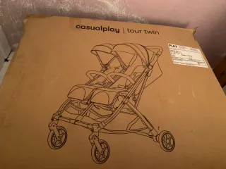 Carro gemelar Casualplay Tour Twin