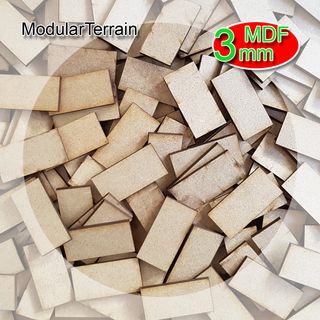 Peanas MDF a elegir Warhammer Wargames 3 mm