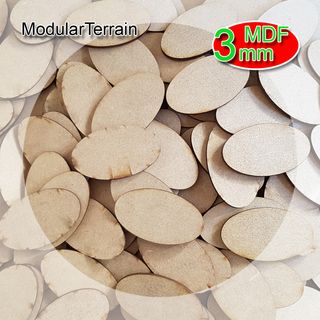 Peanas MDF a elegir Warhammer Wargames 3 mm