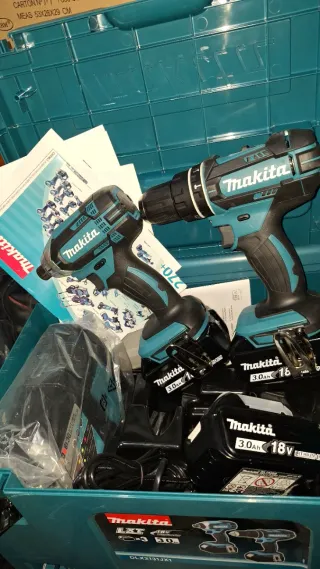 Taladro y Atornillador Makita 18V 3Ah