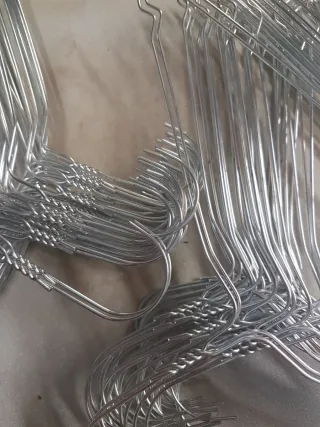 50 Grucce Salvaspazio Metallo Zincato