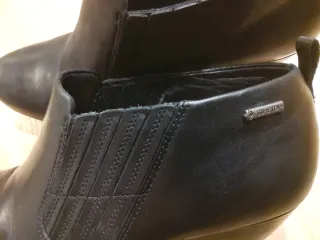 Botines Clarks negros mujer