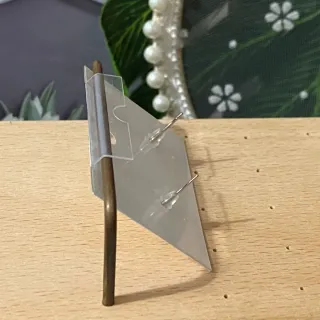 Pendientes Conejo Citrino Natural