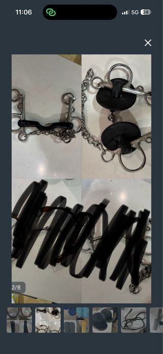 Pack:Cinchas, bocados, sudaderos, salvacruz,cascos