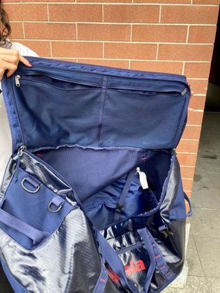 Patagonia bag black hole duffel 100L black red blu