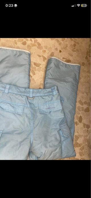 Pantalón de nieve azul