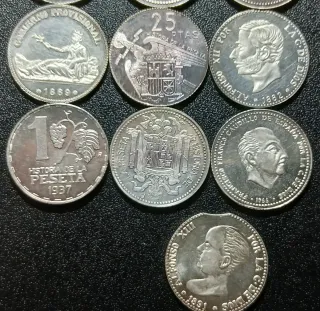 13 Monedas Plata Arras de Boda